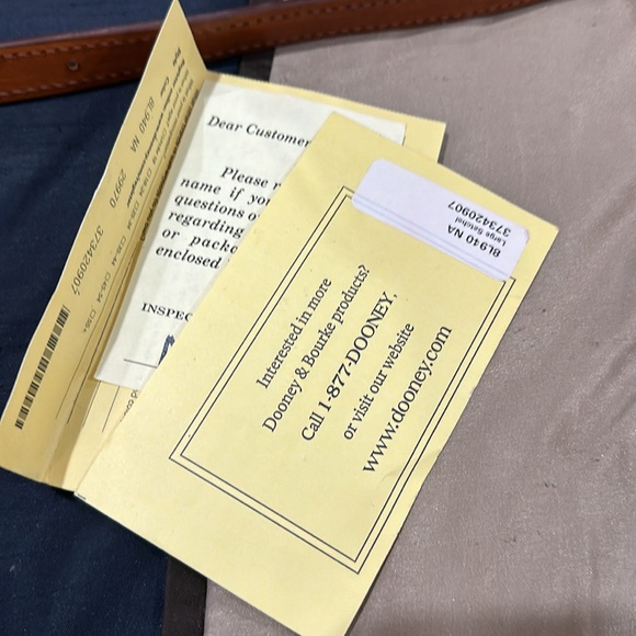 Used Dooney & Bourke Large Florentine leather satchel - Picture 9 of 16